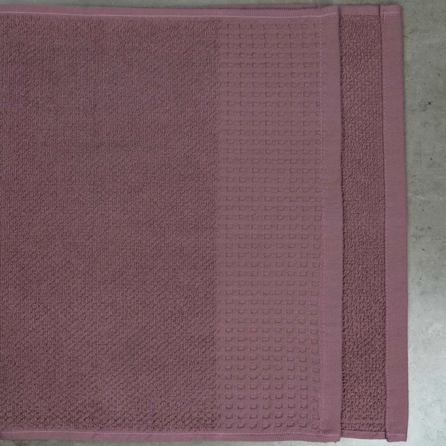 Полотенце махровое Вафельний Бордюр GM Textile 40х70см 500г/м2 (Виноград) - изображение 4