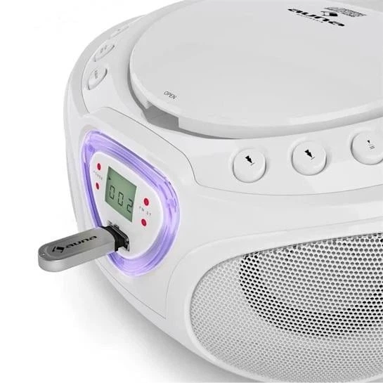 Бумбокс Auna Roadie CD (10029813) - Фото 5 Бумбокс Auna Roadie CD (10029813) - изображение 5