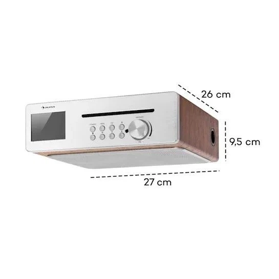 Радіо кухонне Auna Silver Star Chef 20 Вт (10034555) - зображення 4