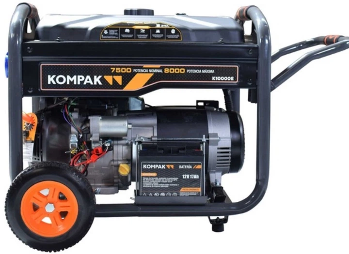 Генератор бензиновий KOMPAK K10000E - Фото 3 Генератор бензиновий KOMPAK K10000E - изображение 3