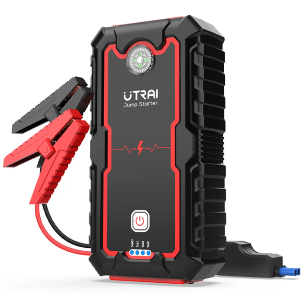 Пусковий автомобільний пристрій Jump Starter Utrai Jstar One 2000A 22000mAh Бустер - зображення 10
