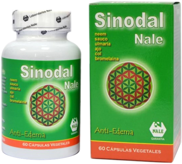 Натуральна харчова добавка Nale Sinodal 60 капсул (8423073085958) - зображення 1