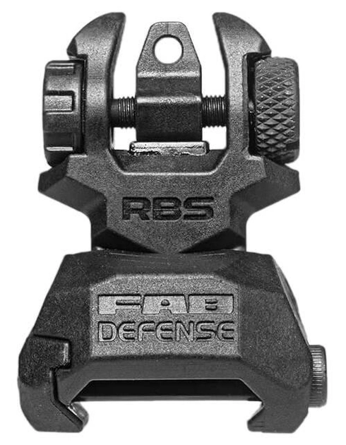 Целик FAB Defense складаний RBS на Picatinny Black (00-00011493) - изображение 2