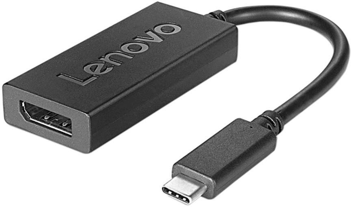 Adapter Lenovo USB-C to DisplayPort Black (4X90Q93303) - obraz 1