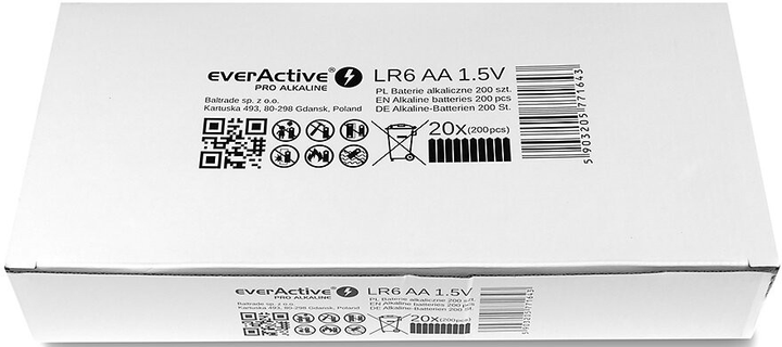 Батарейки everActive LR6/AA 10 шт. (LR610PAKPA) - зображення 3