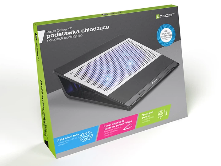 Охолоджуюча підставка Tracer Officer 17 TRASTA46890 (5907512867587) - зображення 5
