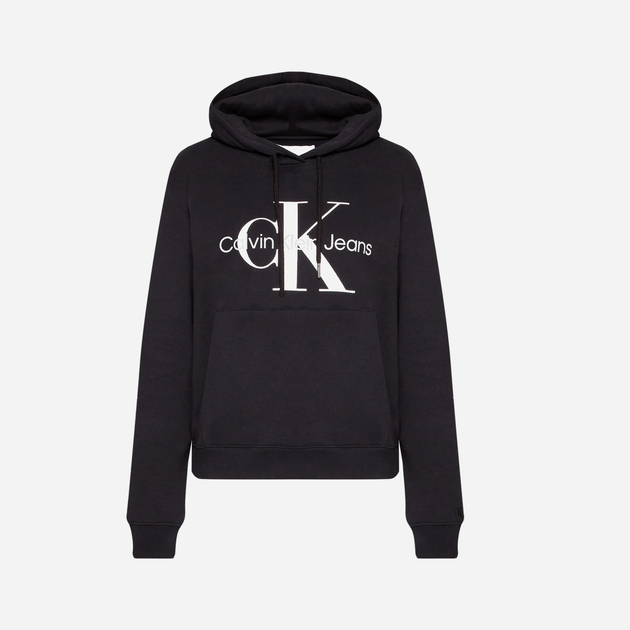 Худі жіноче Calvin Klein Jeans J20J219141-BEH M Чорне (8719855876525) - зображення 5