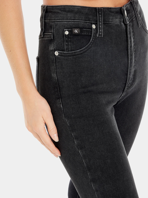 Джинси Skinny жіночі Calvin Klein Jeans J20J221584-1BY W29L30 Чорні (8720107893849) - зображення 3