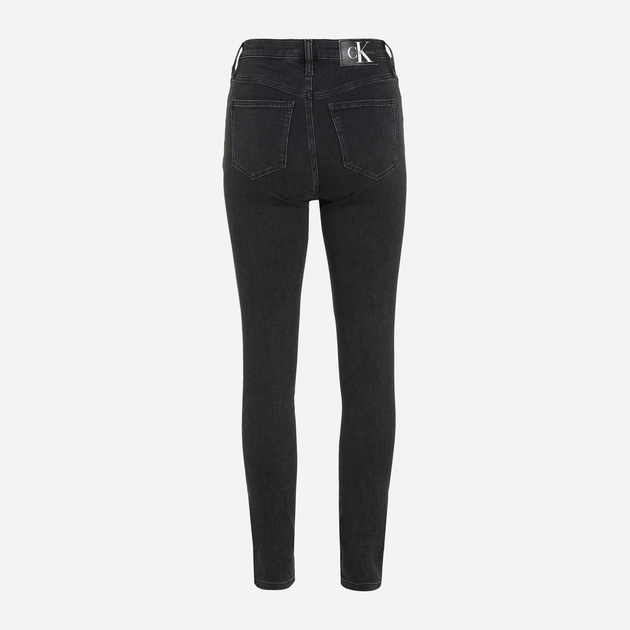 Джинси Skinny жіночі Calvin Klein Jeans J20J221584-1BY W29L32 Чорні (8720107893962) - зображення 6