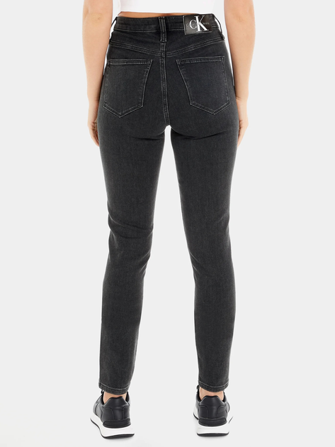 Jeansy skinny damskie Calvin Klein Jeans J20J221584-1BY W32L32 Czarne (8720107893993) - obraz 2