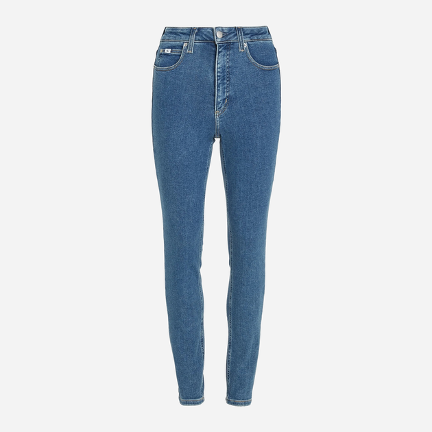 Jeansy skinny damskie Calvin Klein Jeans J20J221585-1A4 W30L32 Niebieskie (8720107894334) - obraz 5