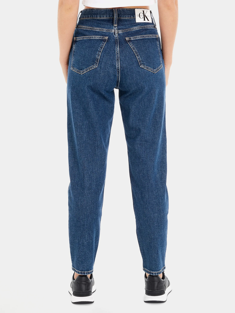 Джинси Mom's жіночі Calvin Klein Jeans J20J221589-1BJ 28 Блакитні (8720107891975) - зображення 2