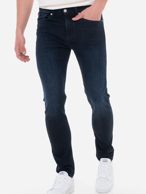 Джинси Skinny чоловічі Calvin Klein Jeans J30J323695-1BJ W33L32 Сині (8720107894631) - зображення 1