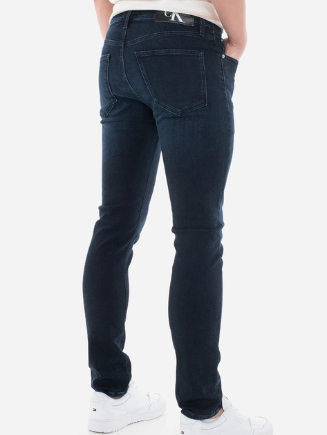 Jeansy skinny męskie Calvin Klein Jeans J30J323695-1BJ W32L34 Granatowe (8720107894723) - obraz 2