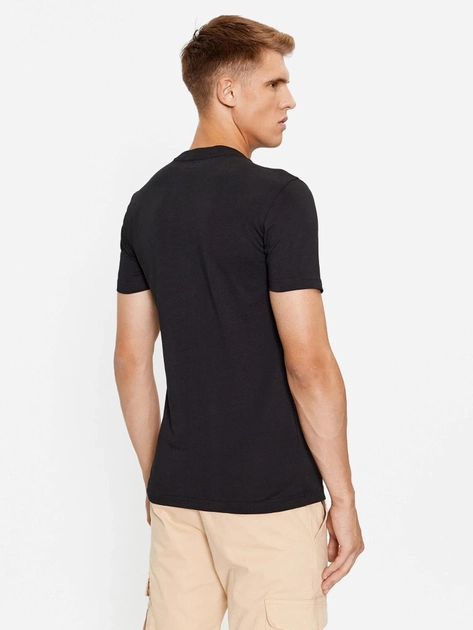 Koszulka męska bawełniana Calvin Klein Jeans J30J322552-BEH S Czarna (8719856760366) - obraz 2