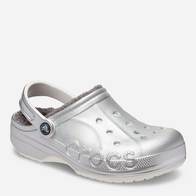 Жіночі крокси утеплені Crocs Baya Lined Printed Clog 205975-0P1-M4/W6 ...