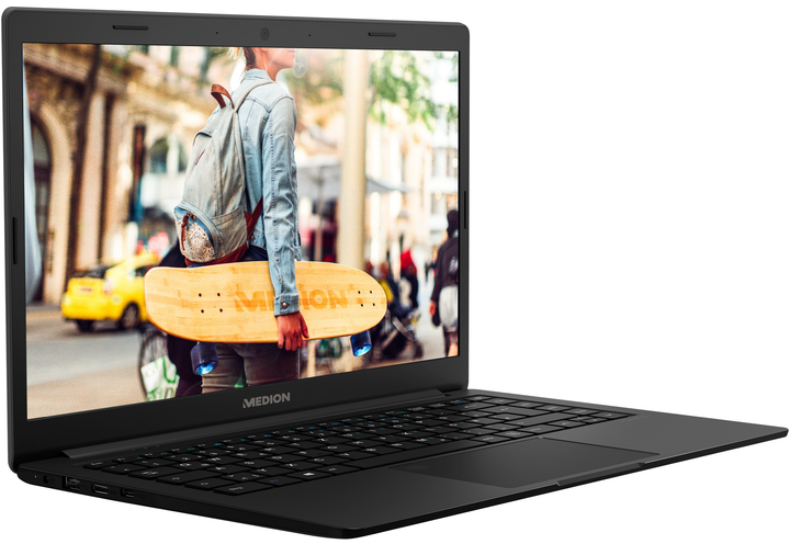 Ноутбук 14.1" Medion Akoya E4251 Intel Celeron N4020 RAM 4GB SSD 128GB Win11 Алюминиевый корпус (UKR) (102026108) - Уценка - изображение 3