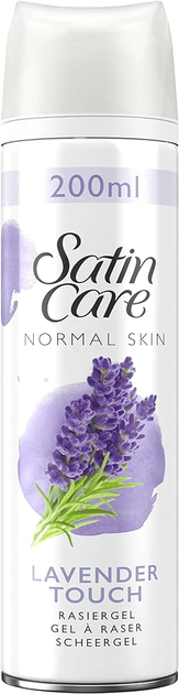 Żel do golenia Gillette Satin Care Lavender Touch 200 ml (7702018264735) - obraz 1