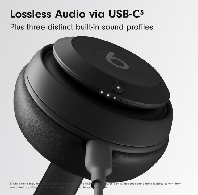 Беспроводные наушники с микрофоном Beats Studio Pro Black (MQTP3