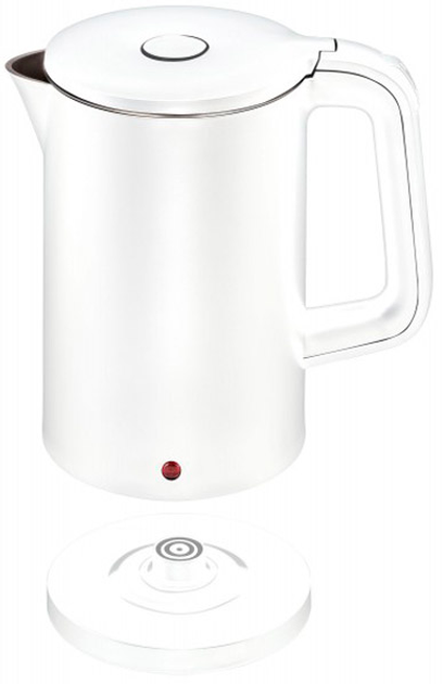 Електрочайник MPM MCZ-105 1.7 л Білий - зображення 4