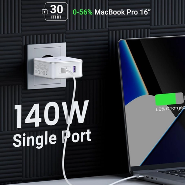 Зарядное устройство Ugreen CD289/15339 3хUSB 5A универсальное Белый - Фото 5 Зарядное устройство Ugreen CD289/15339 3хUSB 5A универсальное Белый - изображение 5