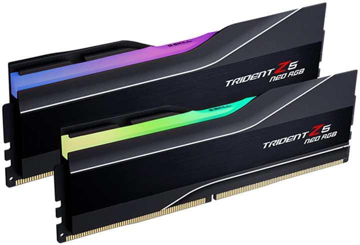 Оперативная память G.Skill DDR5-6400 32768MB PC5-51200 (Kit of 2x16384) Trident Z5 Neo RGB Black (F5-6400J3239G16GX2-TZ5NR) - изображение 2
