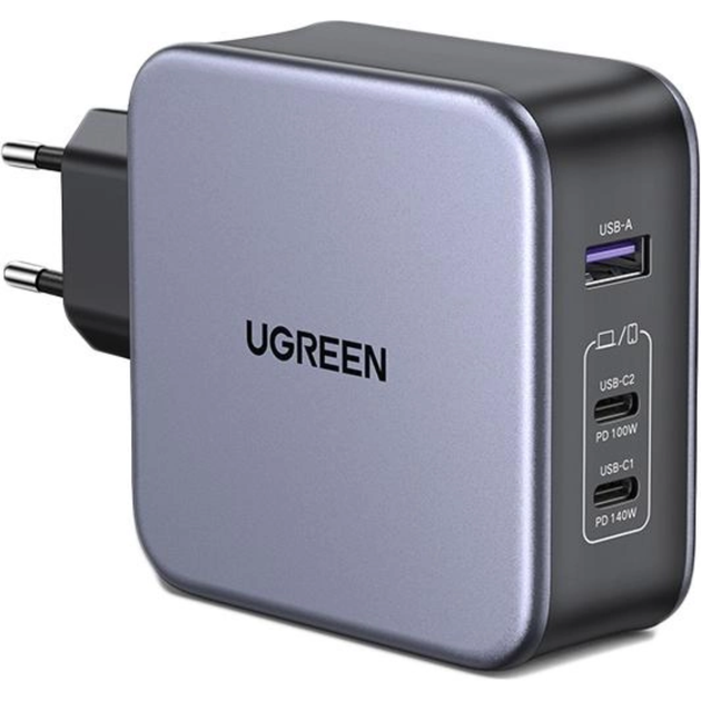 Зарядное устройство Ugreen CD289/90549 3хUSB 5A универсальное Серый - Фото 1 Зарядное устройство Ugreen CD289/90549 3хUSB 5A универсальное Серый - изображение 1