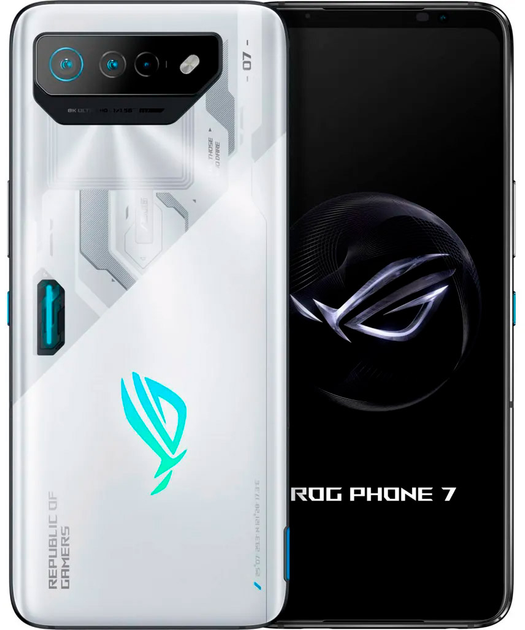 スマートフォン本体 ROG PHONE 07 16GB+512GB Мобильный телефон Asus ROG Phone 7 16/512GB Storm White