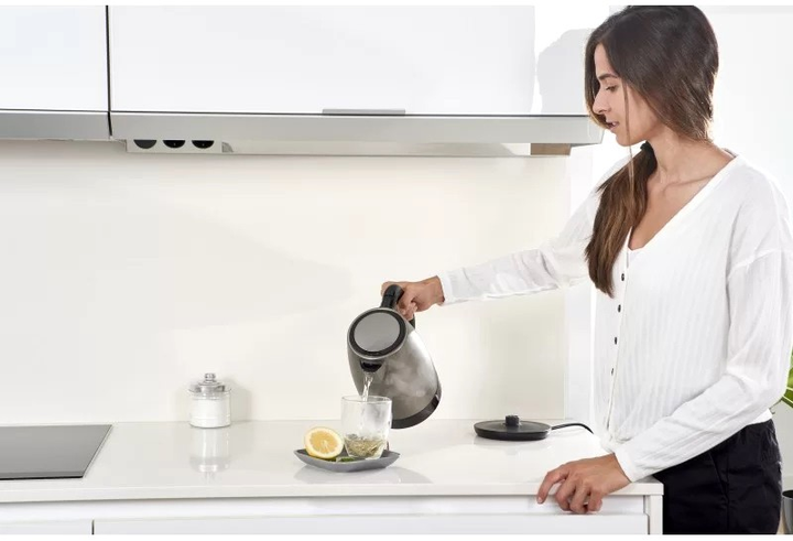Czajnik elektryczny Black+Decker BXKE2201E 1.7 L Srebrny - obraz 8