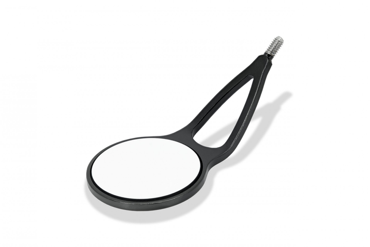 Зеркало HAHNENKRATT, BLACK ULTRAretract FS, открытая форма ручки, размер №4,диаметр 22мм. - изображение 1