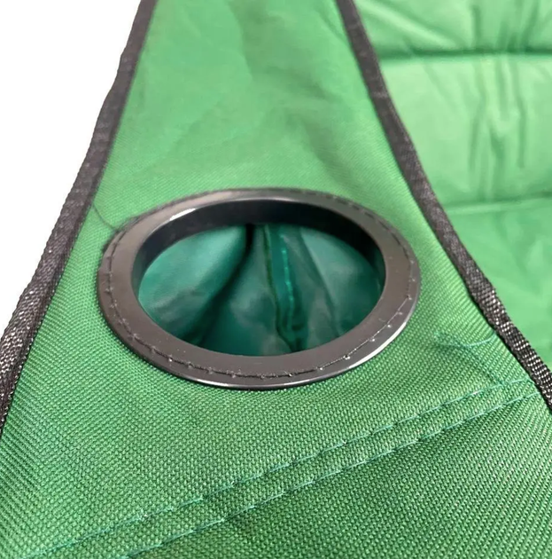 Кемпинговое кресло BaseCamp Hunter, 60x60x100 см, Olive Green (BCP 10201) - изображение 6