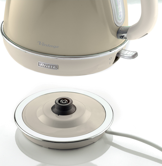 Електрочайник Ariete Vintage 2869/03 1.7 л Бежевий - зображення 4