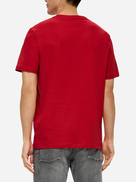 T-shirt męski bawełniany s.Oliver 10.3.11.12.130.2152232-31D1 XL Czerwony (4099975523771) - obraz 2