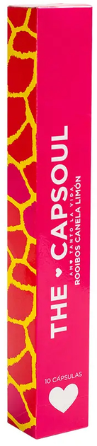 Herbata The Capsoul Capsoul Infusión Rooibos Cynamon i cytryna 60 kapsułek (8436561731619) - obraz 1