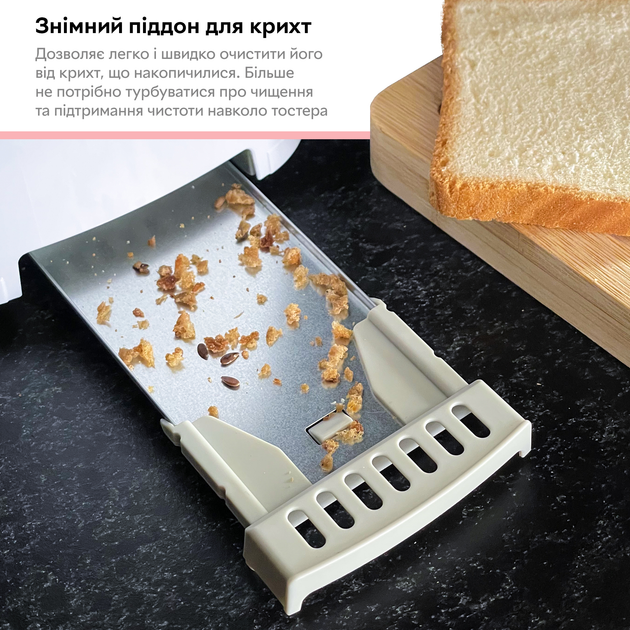 Тостер RZTK Daily 650W - зображення 6