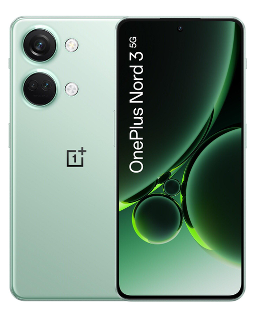 Мобільний телефон OnePlus Nord 3 8/128GB Misty Green (6921815625049) - зображення 1