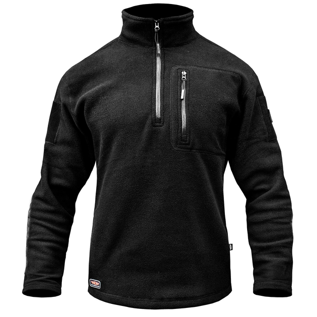 Толстовка флисовая Armoline 1/4 Zip TRAVEL DEFENCE Black. 3XL - изображение 1