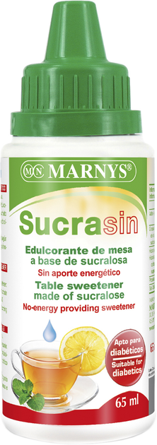 Натуральна харчова добавка Marnys Sucrasin 65 мл (8410885078278) - зображення 1