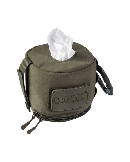 Підсумок Mil-Tec Для серветок і туалетного паперу Олива MOLLE TISSUE CASE OLIV (16000101) - изображение 1