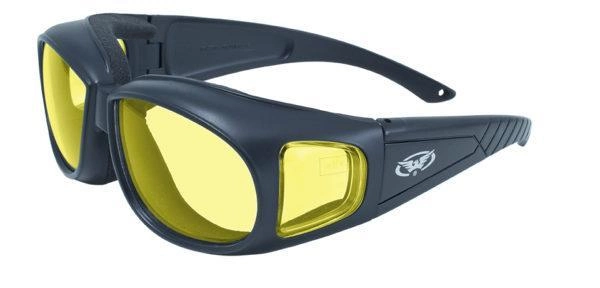 Очки защитные с уплотнителем Global Vision Outfitter (yellow) Anti-Fog, желтые - изображение 1