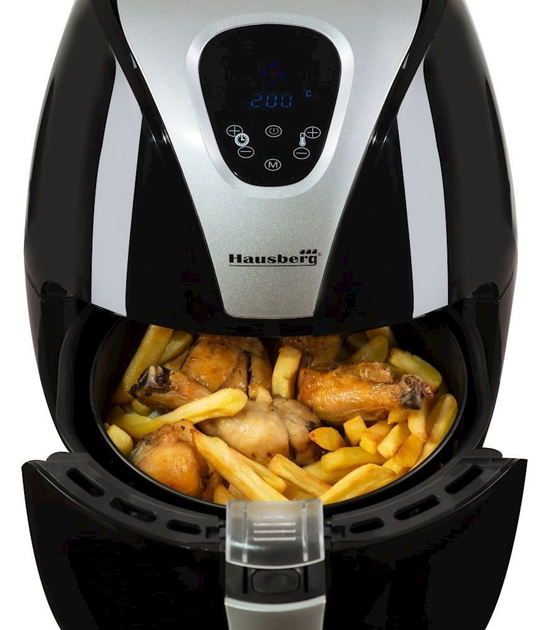 Мультипечь, аэрофритюрница Hausberg HB-2250 Black - изображение 4