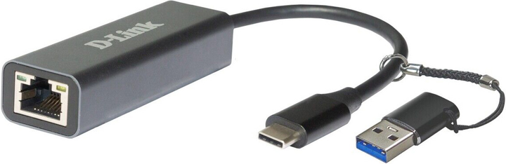 Мережевий адаптер D-Link USB-C до 2.5 Gigabit Ethernet (DUB-2315) - зображення 1