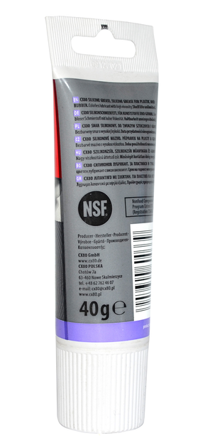Густая силиконовая смазка для люка авто CX80 Silicone Grease (40 г) (xx ...