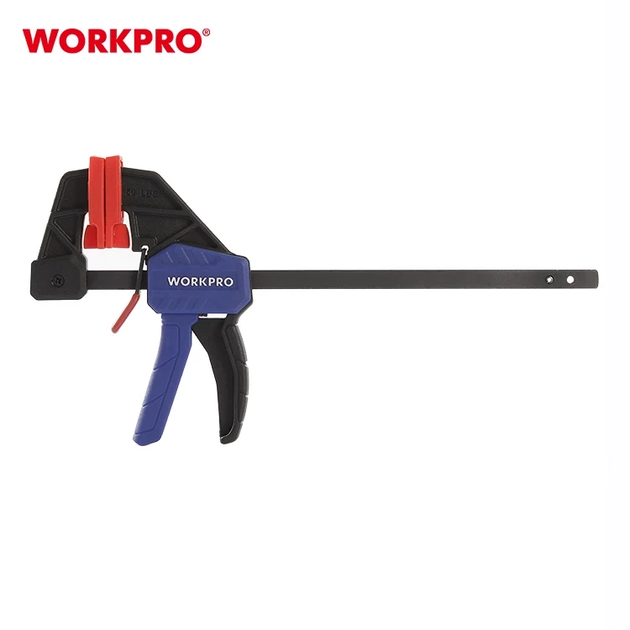 Струбцина міні швидкозатискна WORKPRO 100 мм PRO WP232034 - Фото 2 Струбцина міні швидкозатискна WORKPRO 100 мм PRO WP232034 - зображення 2