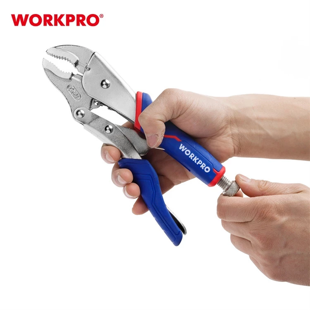 Клещи зажимные полукруглые WORKPRO 250 мм CR-V PRO PLUS WP231074 - Фото 5 Клещи зажимные полукруглые WORKPRO 250 мм CR-V PRO PLUS WP231074 - изображение 5