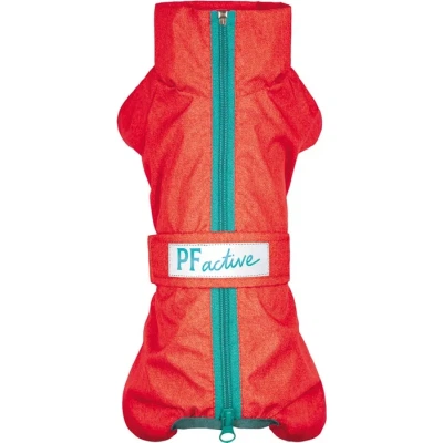 Комбінезон для тварин Pet Fashion "RAIN" S (червоний) (4823082425686) - зображення 2