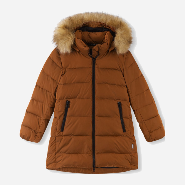 Акція на Дитяча демісезонна термо куртка для дівчинки Reima Lunta 5100108B-1490 116 см від Rozetka