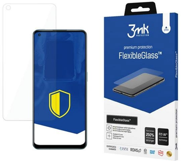 Szkło hybrydowe 3MK Flexible Glass do Realme 9 Pro+ (5903108462709) - obraz 1