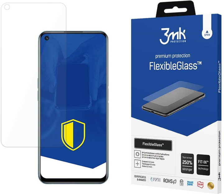 Захисне скло 3MK Flexible Glass для Realme 9i (5903108516211) - зображення 1