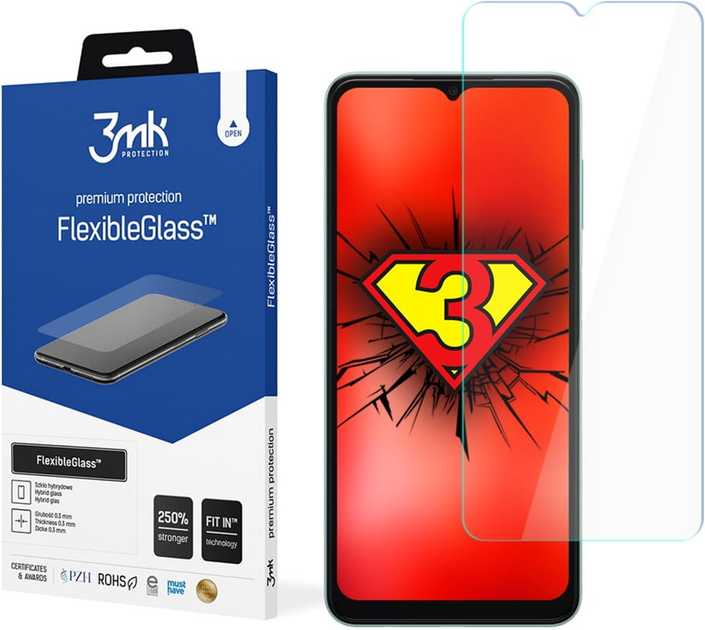 Szkło hybrydowe 3MK Flexible Glass do Samsung Galaxy A13 5G (5903108451789) - obraz 1